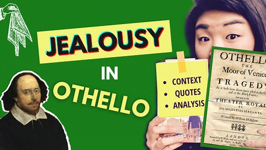 Jealousy in Othello: 3 key ideas (with quotes, analysis & video)