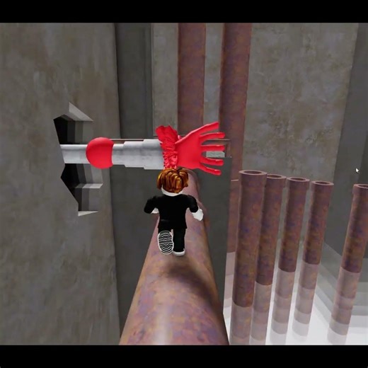 Thanos vs The Carnival of terror Obby😮#roblox #shorts