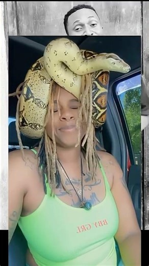 THE ONLY QUEEN MOTHER THAT COMMUNICATES WITH PYTHON DIRECT #shorts #youtubeshorts #viral