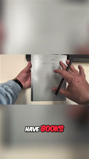 E-Reader Tablet: Books, Notes, Calendar & More! #shorts