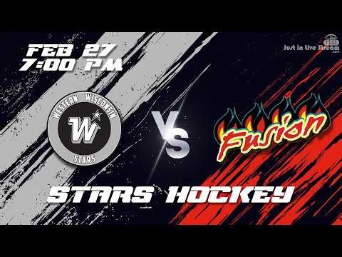 Stars Hockey • Western WI Stars vs St. Croix Fusion • February 27, 2025