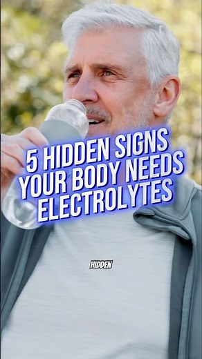 5 Hidden Signs You’re Low on Electrolytes | What Electrolytes Do in the Body #health #electrolytes