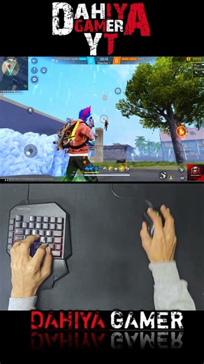 Mastering Free Fire: Keyboard and Mouse Gameplay with Handcam