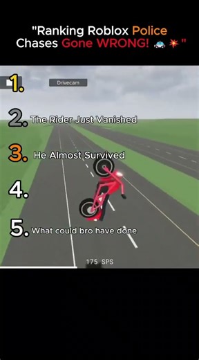 Ranking Roblox Police Chases Gone WRONG! 🚓💥