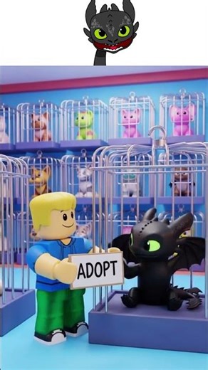 “My Sprunki OC: Toothless x Roblox – Adopt Me Gone Wrong! 🐉😂👶”