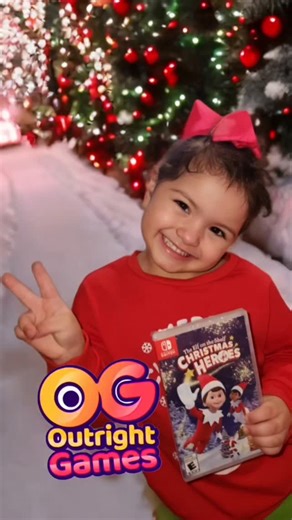 The Rainbow Family 🌈 NYC/NJ and Beyond on Instagram: "🎄✨ Think your elf just sits on the shelf? Think again! Jump into a festive adventure with Elf on the Shelves – A Christmas Hero from Outright Games. Dash, laugh, and save Christmas in a game packed with holiday magic and fun for the whole family! 🎮🎅 . . . Gifted #ElfOnTheShelves #ChristmasGaming #HolidayFun #FamilyGames #OutrightGames"