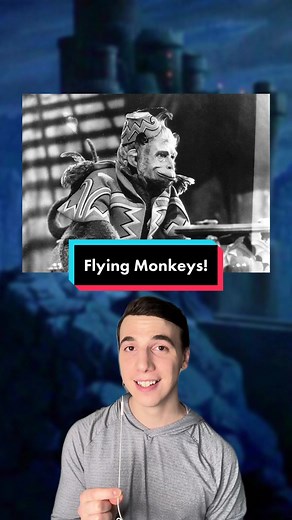 How did they make the Flying Monkeys fly in The Wizard of Oz? #flyingmonkeys #wickedwitchofthewest #specialeffects #wizardofoz #stunts