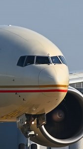 Awesome Boeing 777 Close-Up at the Airport