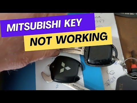 Mitsubishi key not working (Key not detected)