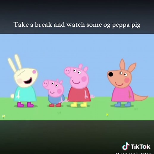 peppa pig on TikTok