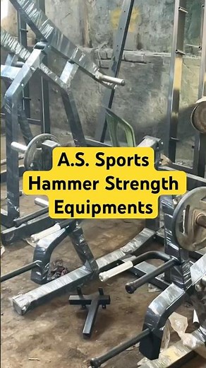 Hammer Strength Gym Equipment | A.S. Sports | Gym Equipment Manufacturer Meerut