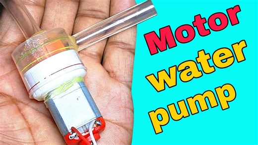 Mini Motor Pump Project: Making at Home