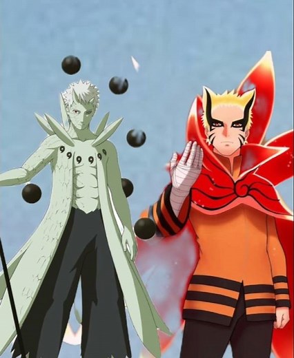 Naruto uzumaki vs Obito Uchiha #naruto #obito #anime #shorts