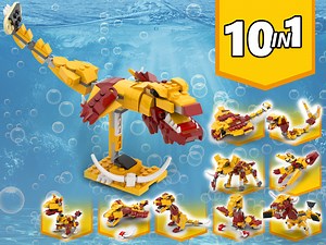 LEGO MOC-64569 31112 Alternative Build 10 in 1 | 10 MOCs (Creator > Creator 3-in-1 2021)