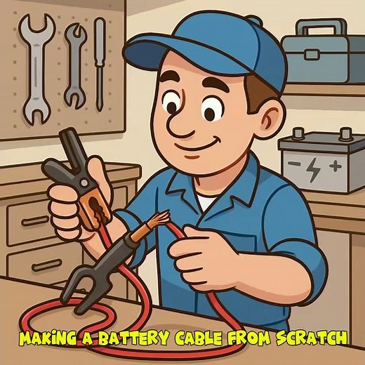 This is how to Build Your Own Battery Cable in Minutes 🤯