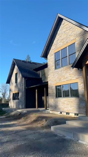 Just 2 days until we hand over the keys to our incredible custom clients in Oregon City! This home was an absolute DREAM to bring to life, and we couldn’t be more proud of how it all came together. Designed for life on acreage, every detail was thoughtfully planned to support the activity that comes with it. We love the bold design choice to place the main living spaces on the second floor—maximizing those breathtaking views of the Clackamas River. A few standout features: • A dedicated pet wash