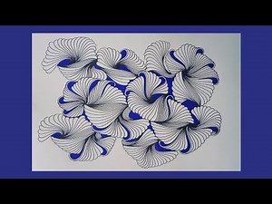 Simple Line Art repetitive patterns how to draw