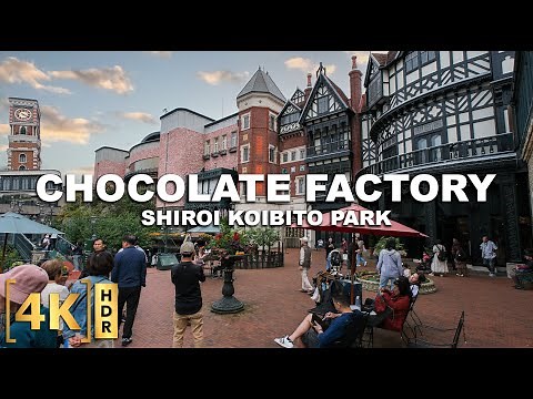 This is Sapporo's Most Visited Tourist Spot! SHIROI KOIBITO PARK Chocolate Factory Full Tour | Japan
