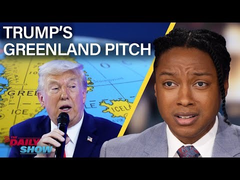 Trump Demands Greenland at Davos & Literally Trashes First-Year “Accomplishments” | The Daily Show