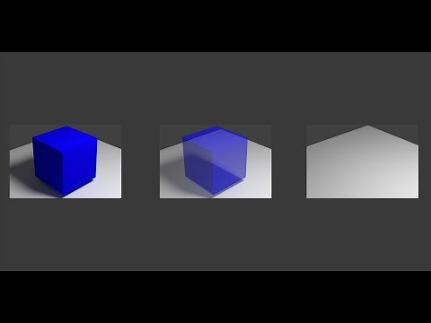 Blender Tutorial - Fade In Fade Out Object Effect In Blender