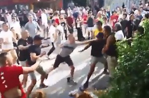 Huge brawl breaks out over UFC fight