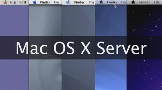 [Nobel Tech]Mac OS X Server 用户界面演变（1.0 - 10.6）