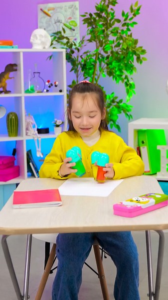 Make DIY Markers with Simple and Safe Tools 🖍️✨ Kids Art Fun #diycrafts