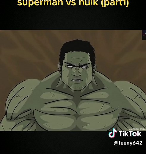 superman vs hulk part1#superman #hulk