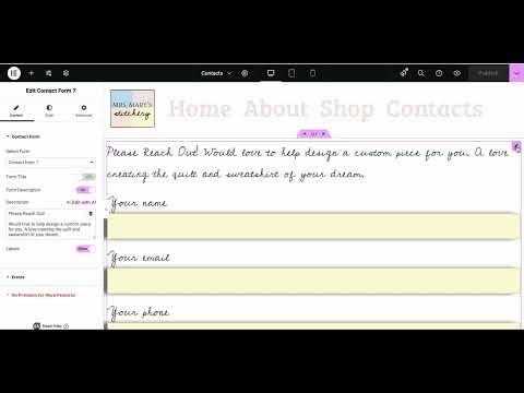 Changing Font in Labels