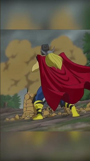 Thor and Beta Ray Bill vs. the Korg Race! Planet Hulk (2010)!