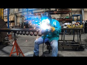 How To Weld Coupling on a pipe