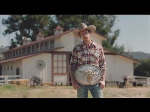Geico cowboy belt buckle commerical 2018