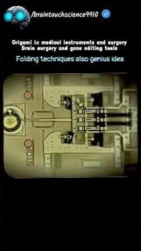 origami engineering in medical science #technology #origami #surgry