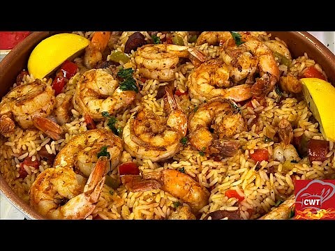 Cajun Shrimp And Andouille Sausage Rice Skillet Recipe