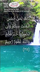 An-Nisa | 4:025 [2/2] | سورة النساء | Memorize Aya by Aya | Sheikh Misbah Sani | Qirāʾat Hafs