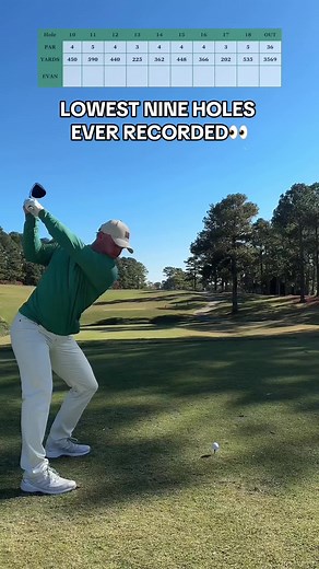Recorded Golf Highlights - Evan Thompson