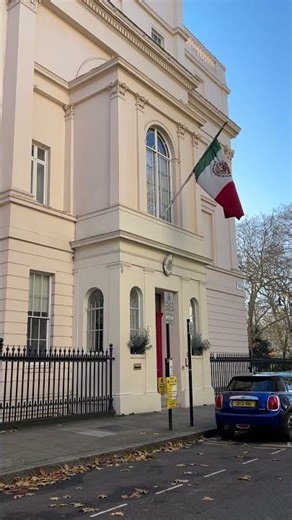 Embassy of Mexico 🇲🇽 to the Court of St James in London 🇬🇧 #architecture