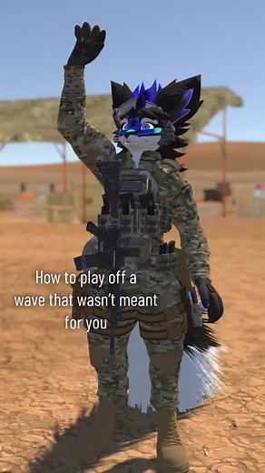 Awkward Wave Moment Reaction | Funny VRChat Video