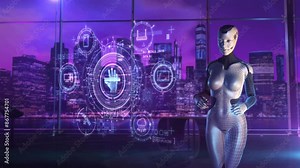 Android interfacing with a digital control surface.