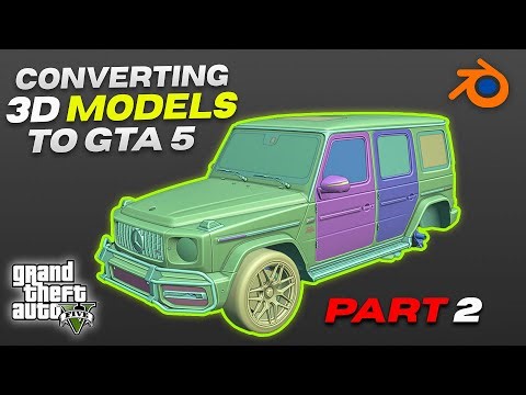 HOW I CONVERT CARS 3D MODELS FOR GTA V | PART 2 | SEPRATING PARTS /IMPORTING TO ZMODELER 3 | BY ZTG