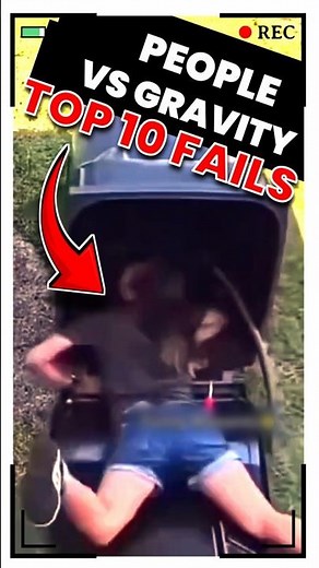 People vs Gravity: Top 10 Fails! 🤣