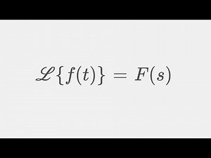 Laplace transform: A time dependent function f(t)