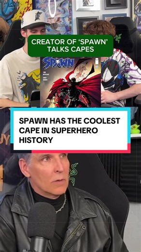 Creator of SPAWN Todd Mcfarlane has the coolest capes in superhero history #spawn #batman #theescapepodpodcast #escapepodpodcast #marvelcomics @The Escape Pod Podcast
