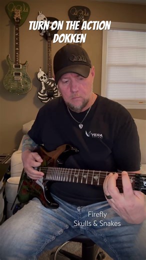 Turn On The Action - Dokken (guitar cover) Firefly Guitars