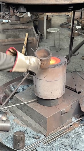 Inside the factory automatic hammer machine upset forging process #process #machine #forging #metal #fblifestyle | Inside the factory