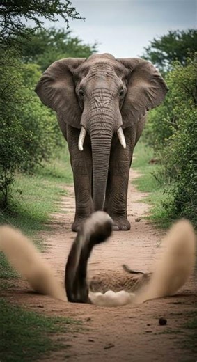 거대 코끼리가 거대 비단뱀을 공격하고 알이 부화하자 놀라움을 금치 못한다 자연의 신비 #wildlife #nature #amazing