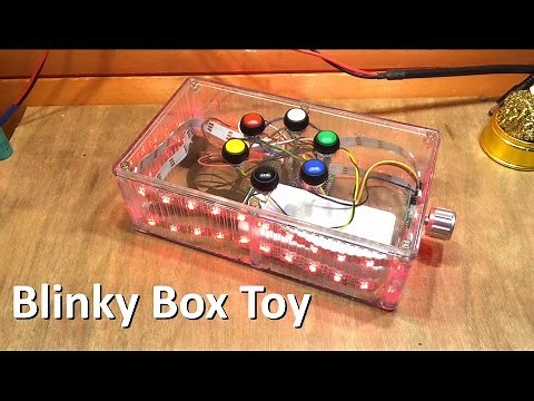 Blinky Box Toddler Toy - Adams Arduino Projects
