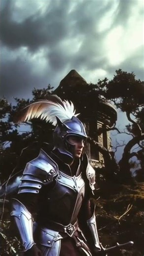 wearing beautiful dark souls style armor, looks around confused, and then leaves. #cryengine