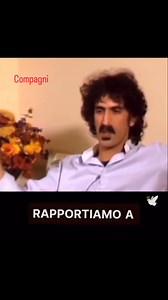 Chissà se oggi sarebbe possibile farle queste dichiarazioni... Conoscendolo, sì. Manchi Frank ❣️ | Compagni