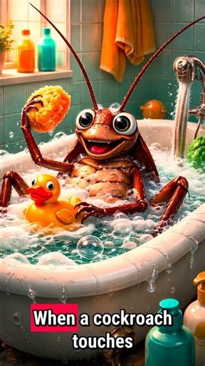 Why Cockroaches Clean Themselves After Touching Humans